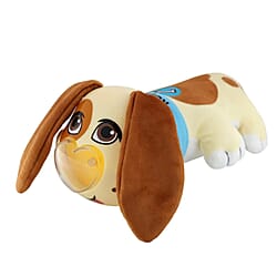 Childrens Animal Soft Toy Pull Tail to Light up Torch - Cat