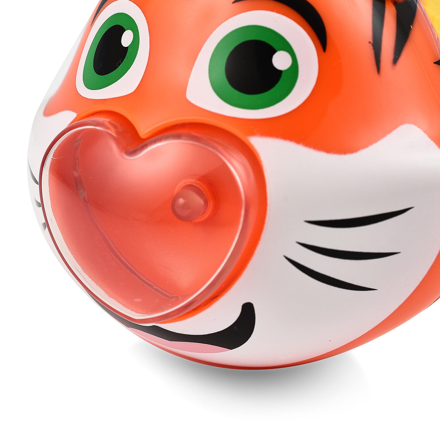 Christmas Closeout Toys - Childrens Animal Soft Toy Pull Tail to Light up Torch- Tiger