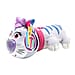 Christmas Closeout Toys - Childrens Animal Soft Toy Pull Tail to Light up Torch- Tiger