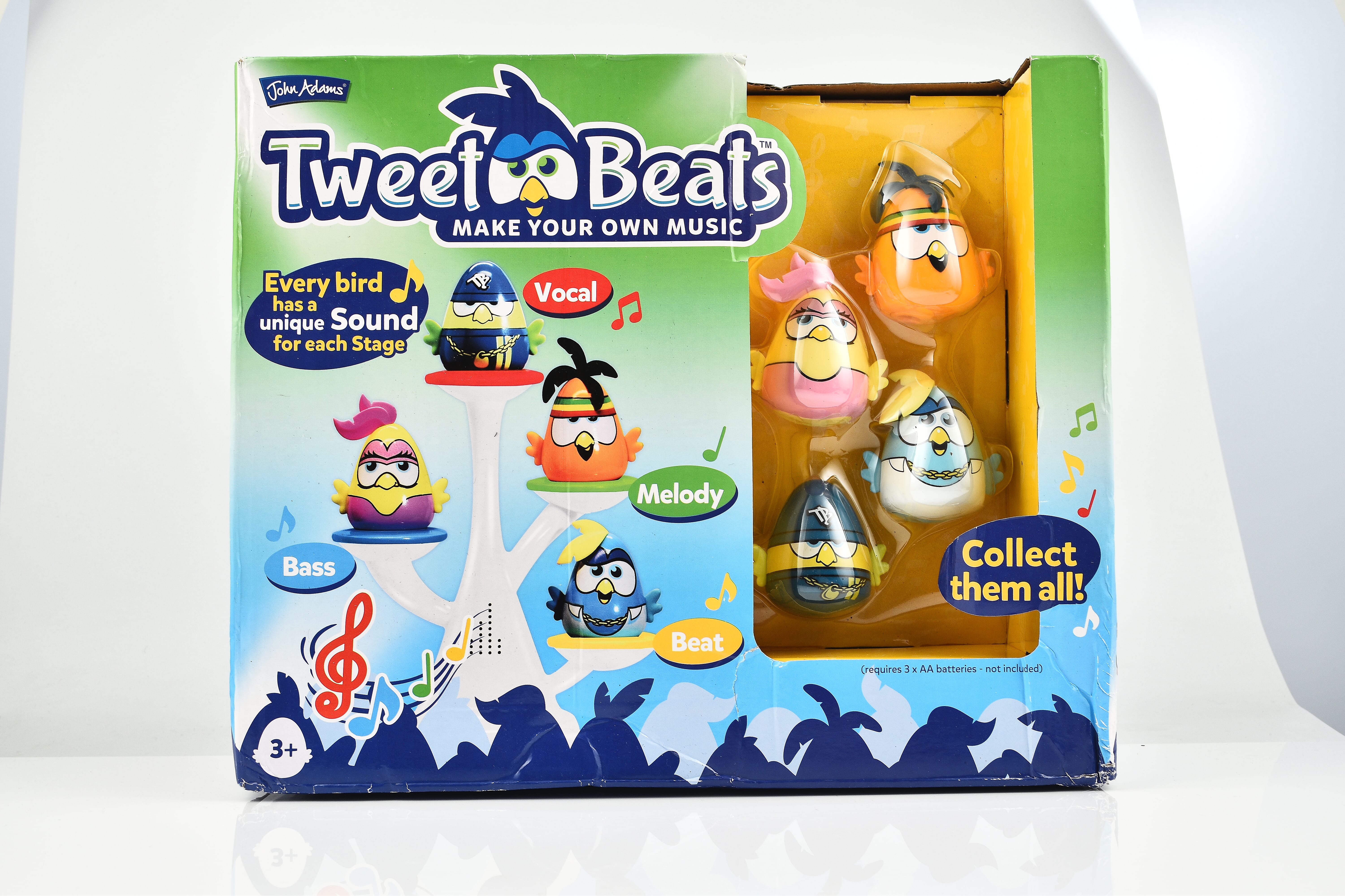 Christmas Closeout Deal - John Adams TWEET BEATS Make Your Music Game for Kids