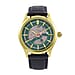 William Hunt Automatic Mechanical Movement Grey Sunshine Dial 5 ATM Water Resistant Watch with Black Leather Strap