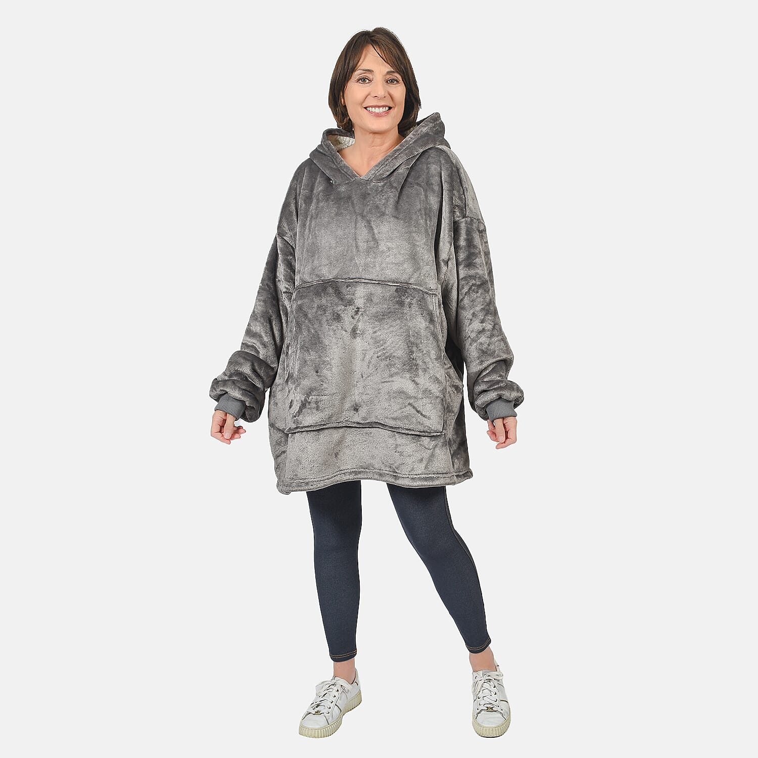 Sherpa lined hoodie womens plus outlet size