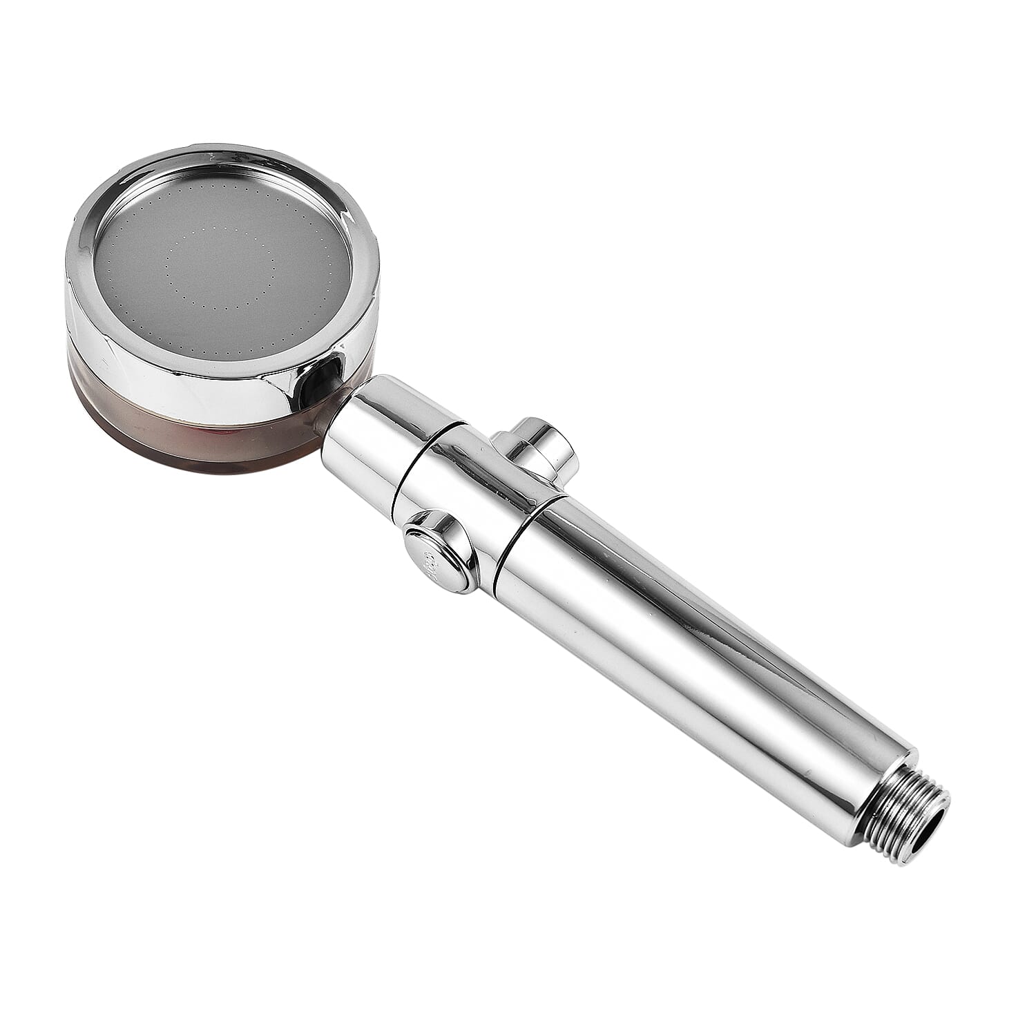 Universal Handheld Shower Head with Turbo Fan-Pause Switch-360 degree Rotating - Red