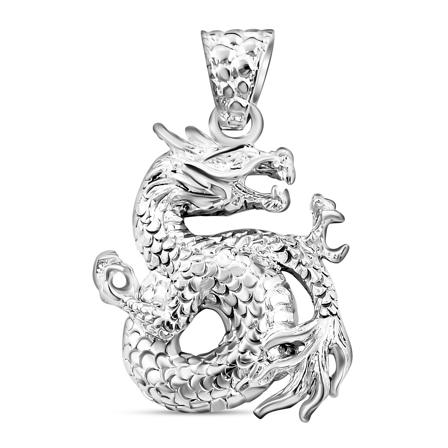 Sterling hot sale silver dragon