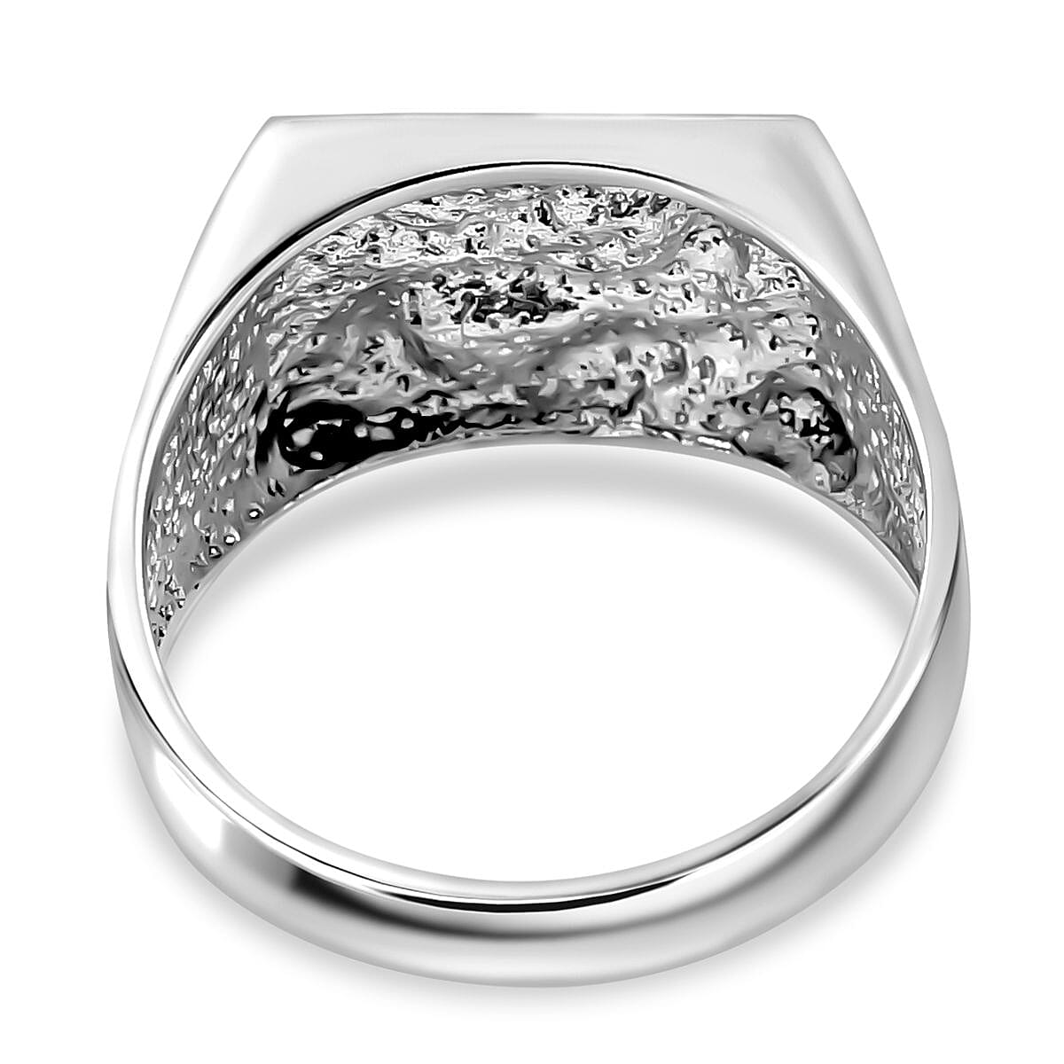 Royal Bali Collection - Artisan Crafted Sterling Silver Diamond Cut Dragon Ring
