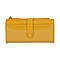 PU Croco Embossed Wallet - Light Yellow