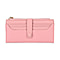 PU Croco Embossed Wallet - Pink