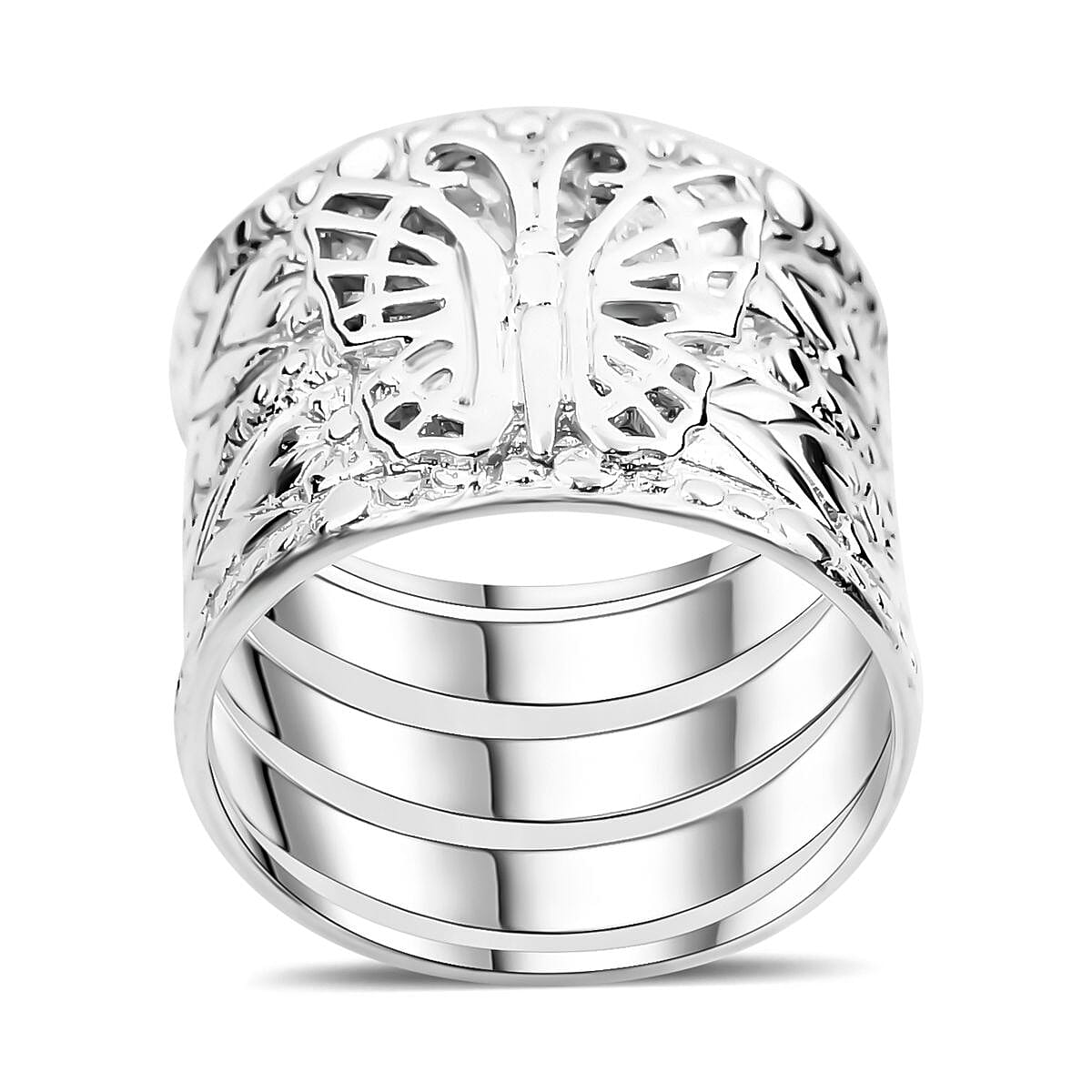 Sterling Silver Ring,  Silver Wt. 7 Gms