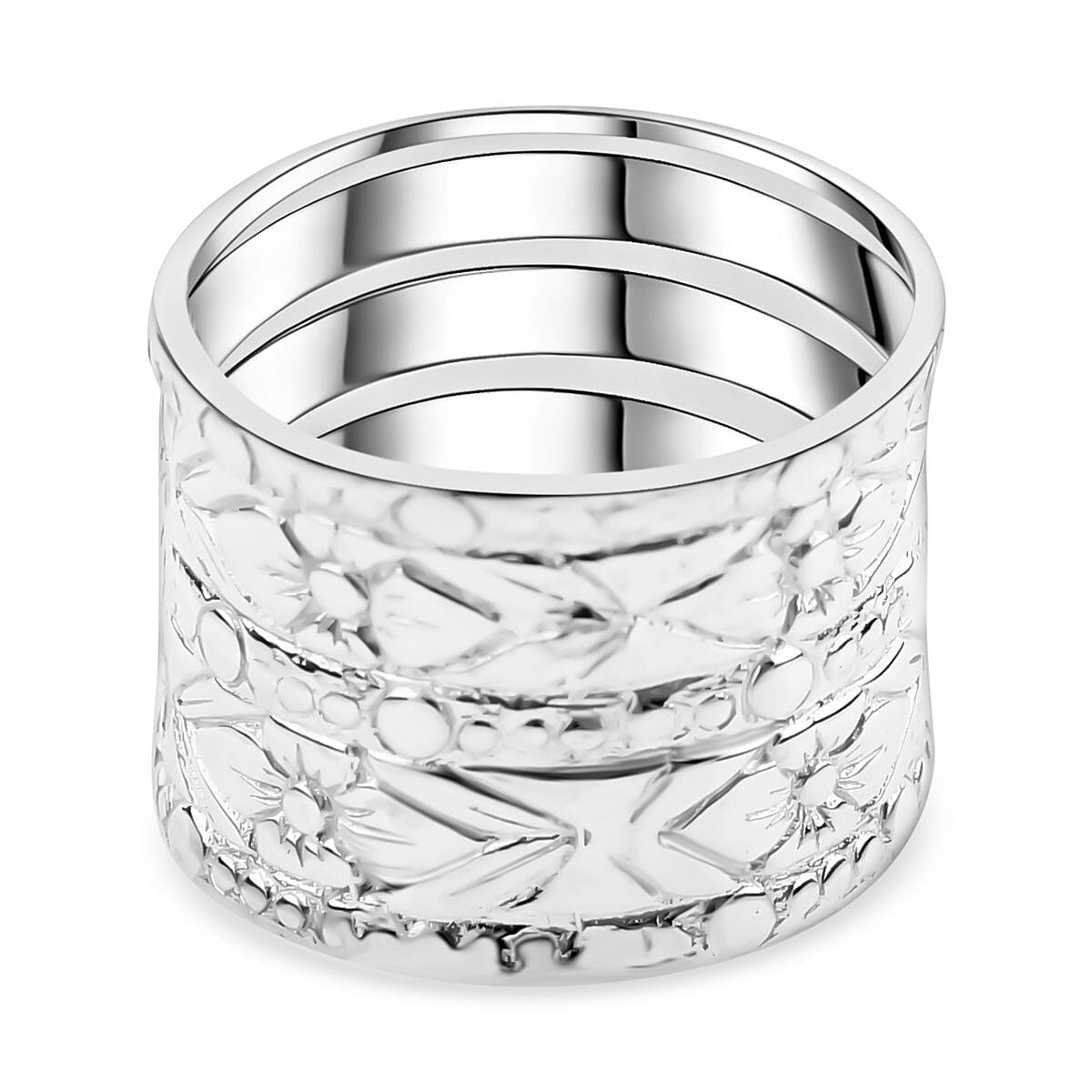 Sterling Silver Ring,  Silver Wt. 7 Gms