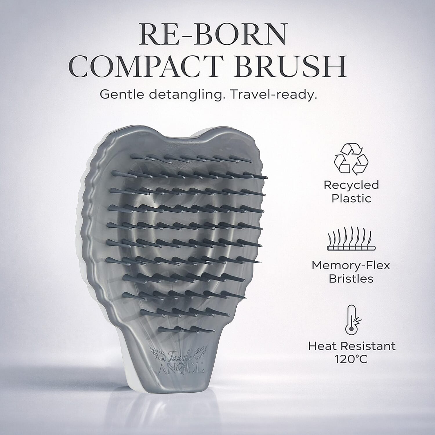 Tangle Angel Re-Born Compact Brush - White