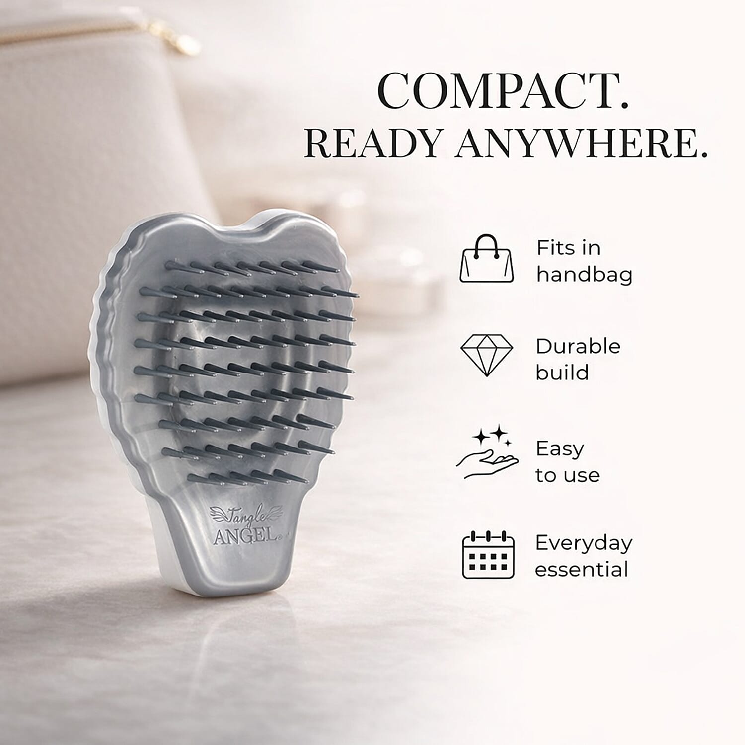 Tangle Angel Re-Born Compact Brush - White