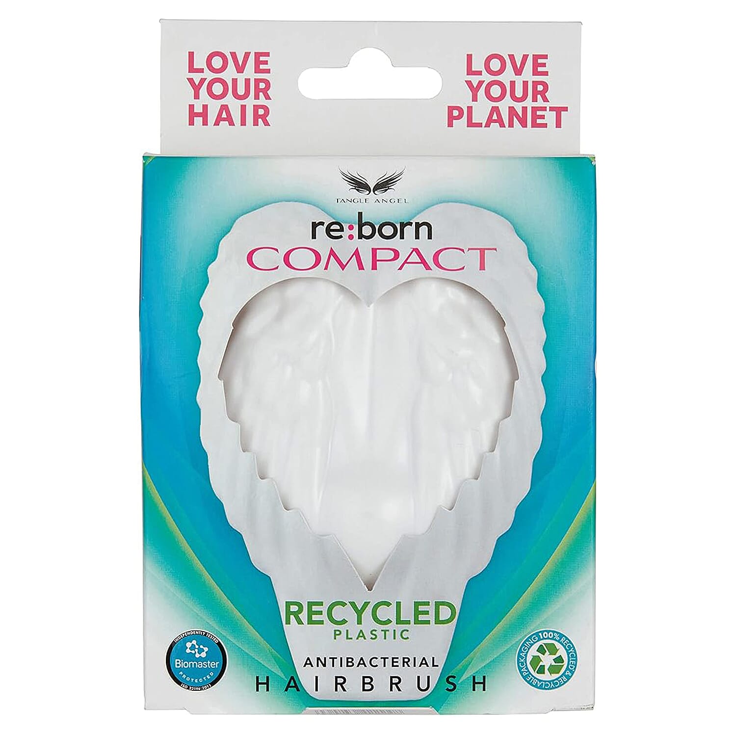 Tangle Angel Re-Born Compact Brush - White