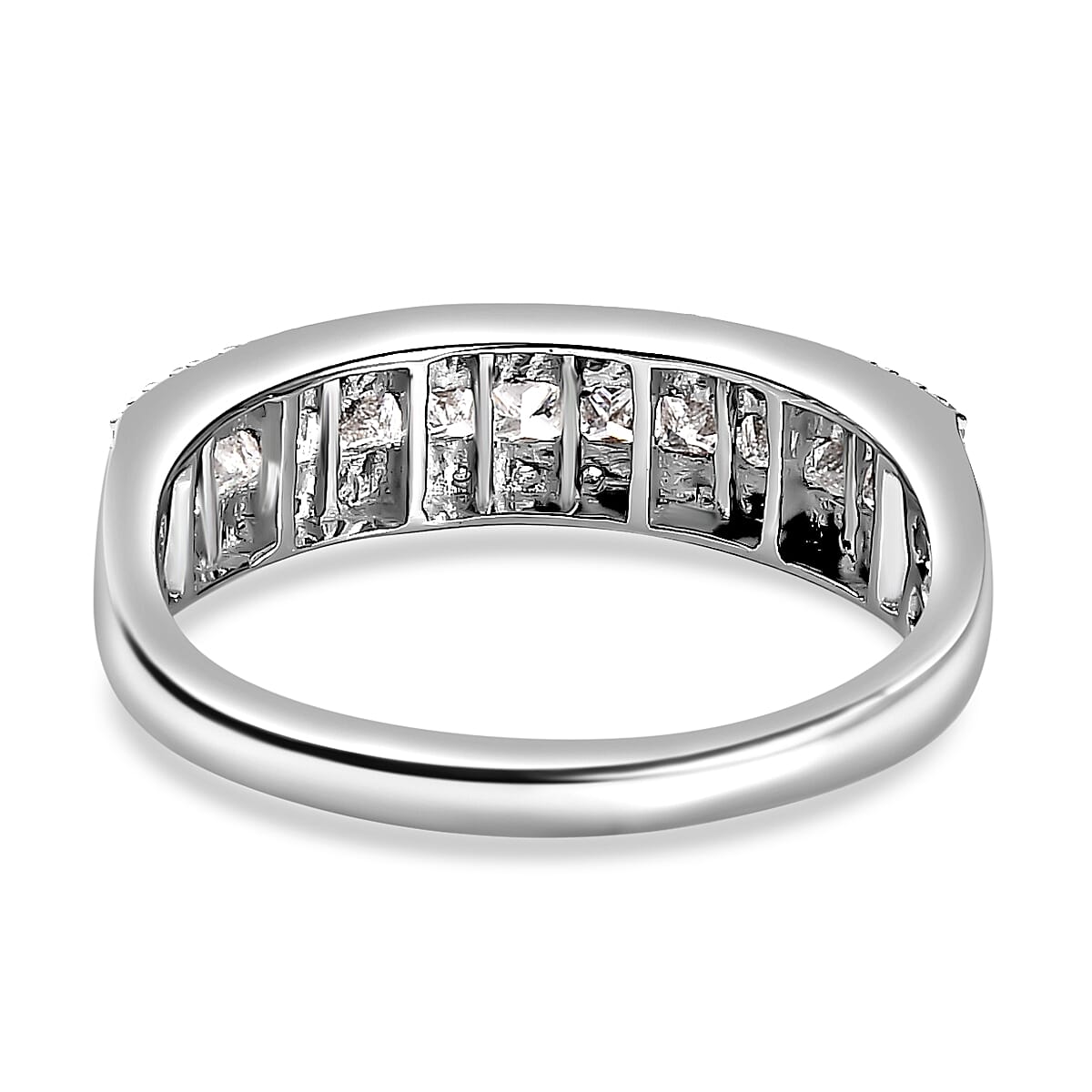 Biggest Close Out- 950 Platinum SGL Certified Diamond I1-I2-G-H Ring 1.00 Ct. Plt Wt 5.14 Grms