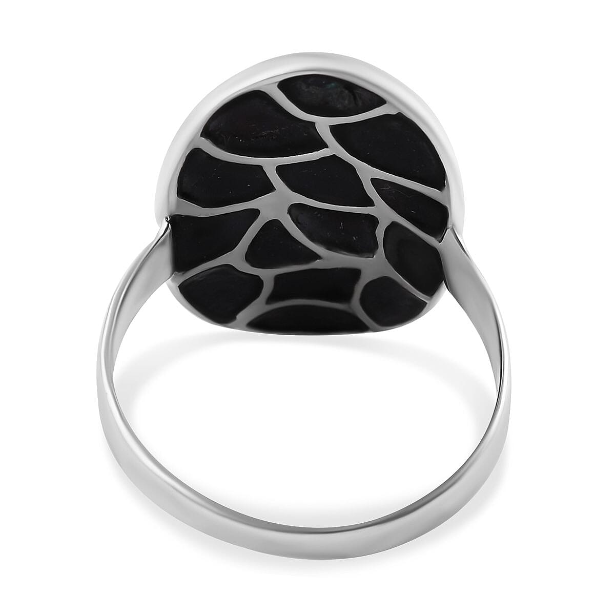 Abalone Shell  Ring  Sterling Silver 24.00 ct  24.000  Ct.