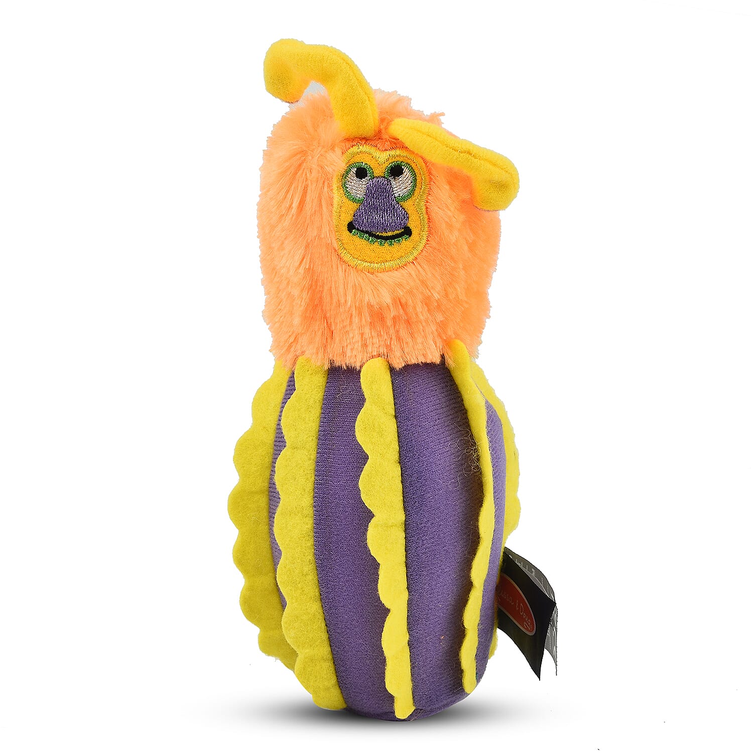 Melissa - Doug Monster Plush 6-Pin Bowling Game With Storage Bag - Preschool Games - Age 2- - Gift for Boy or Girl