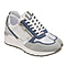 LOTUS Leather Suzette Womens Casual Shoes - Navy