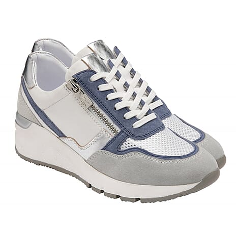 LOTUS Leather Sammie Womens Casual Shoes (Size 5) - Blue