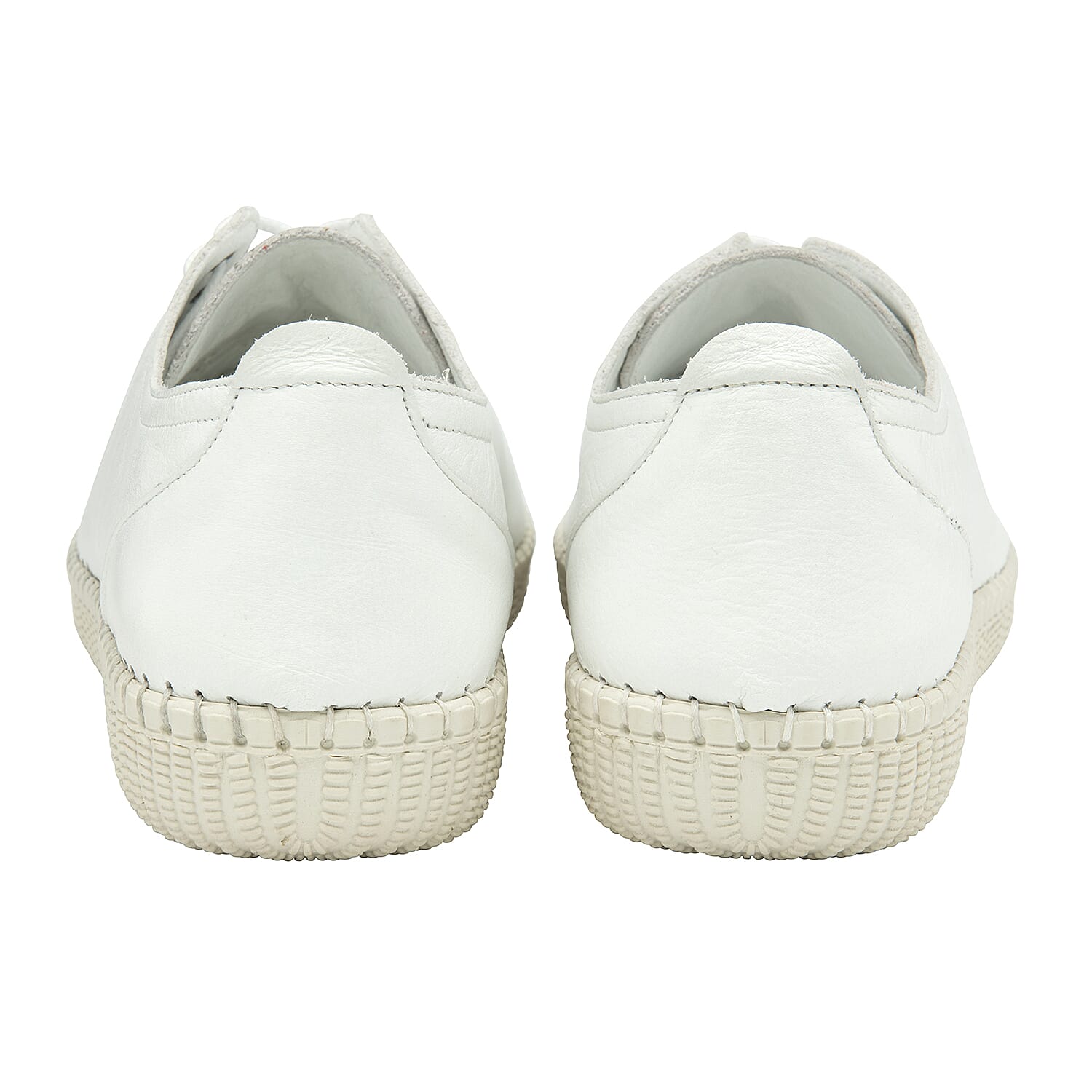 LOTUS Leather Julianna Womens Lace Up Shoes (Size 5) - White