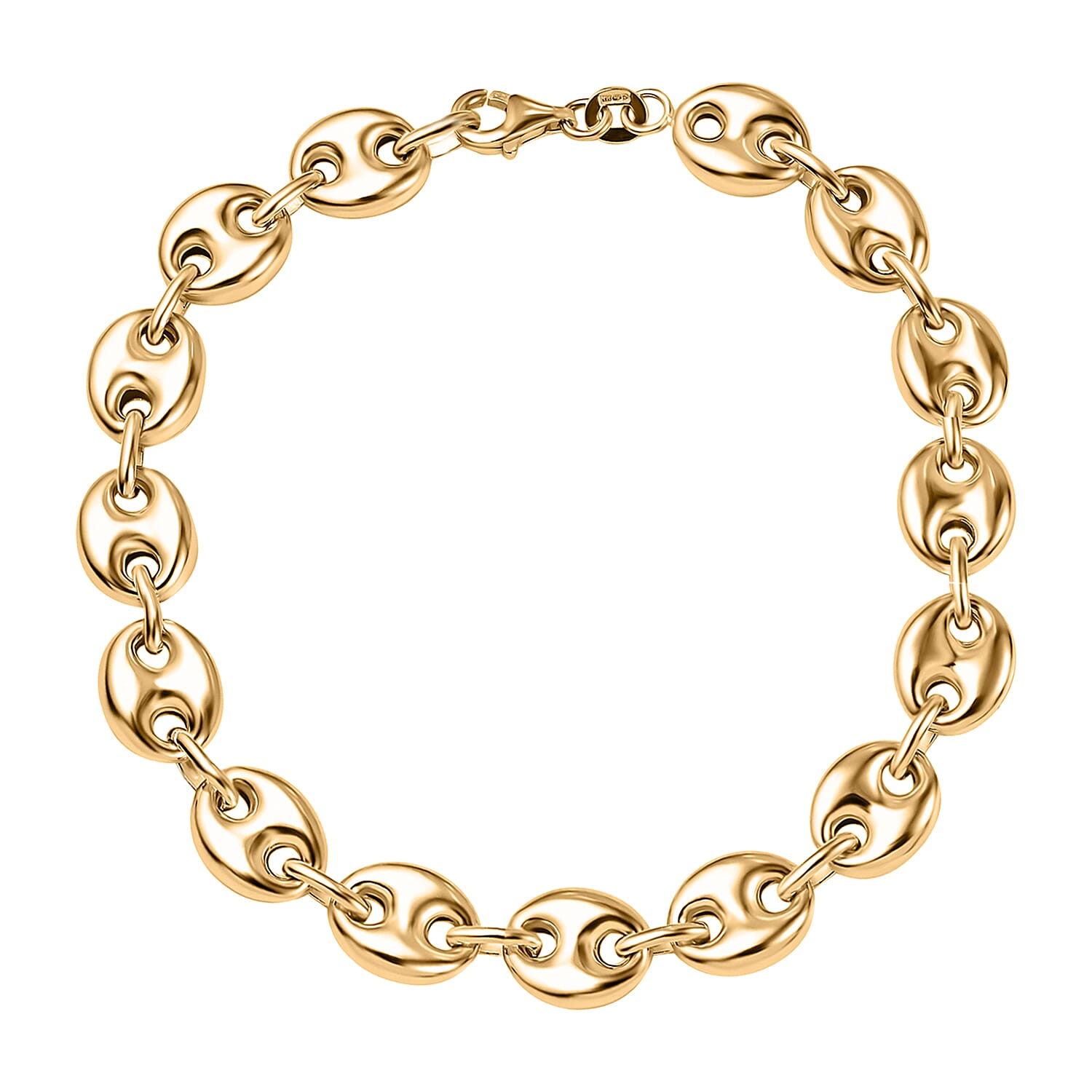 One Time close Out- Sterling Silver Mariner Bracelet (Size - 8),