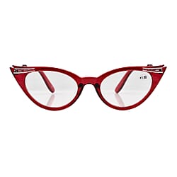 RETROPEEPERS Betty Cat Eye Reading Glasses -1.5D - Blue Turquoise