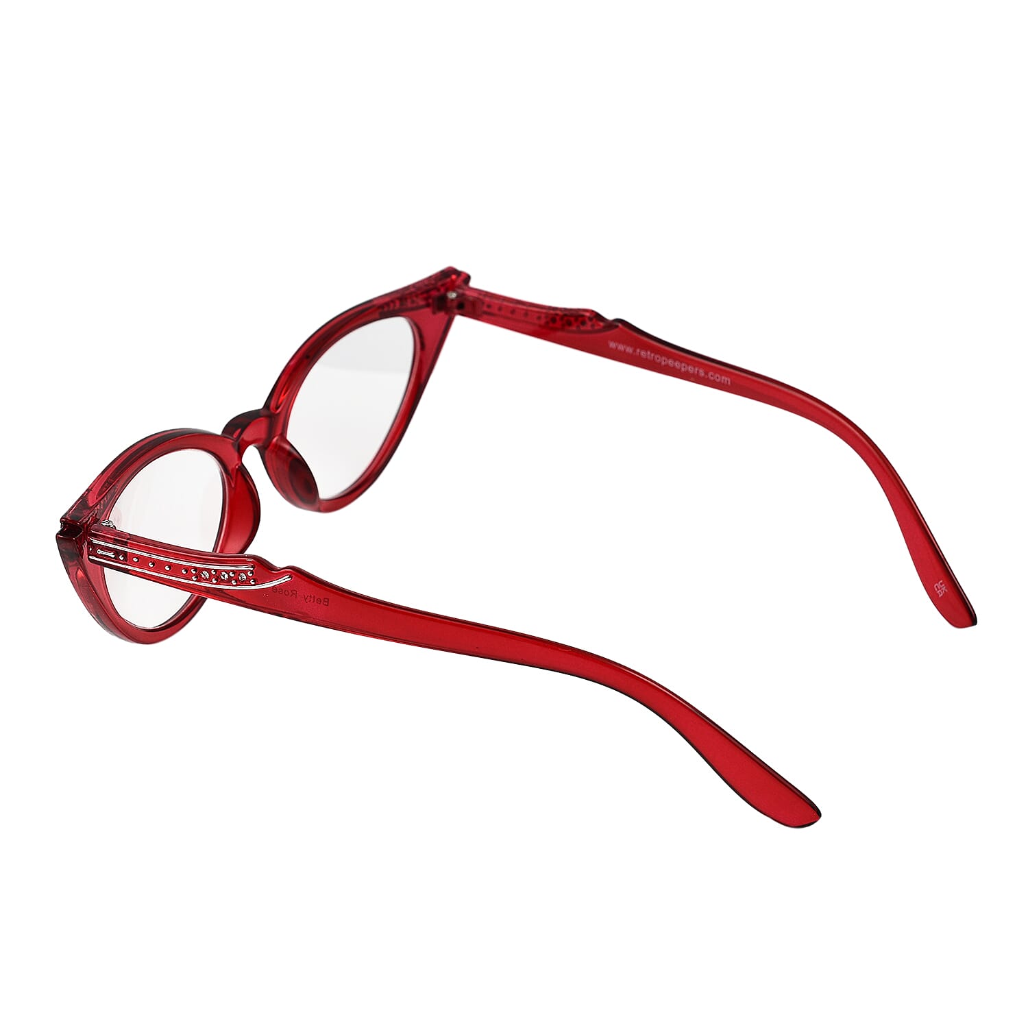 RETROPEEPERS Betty Cat Eye Reading Glasses -1.5D - Blue Turquoise