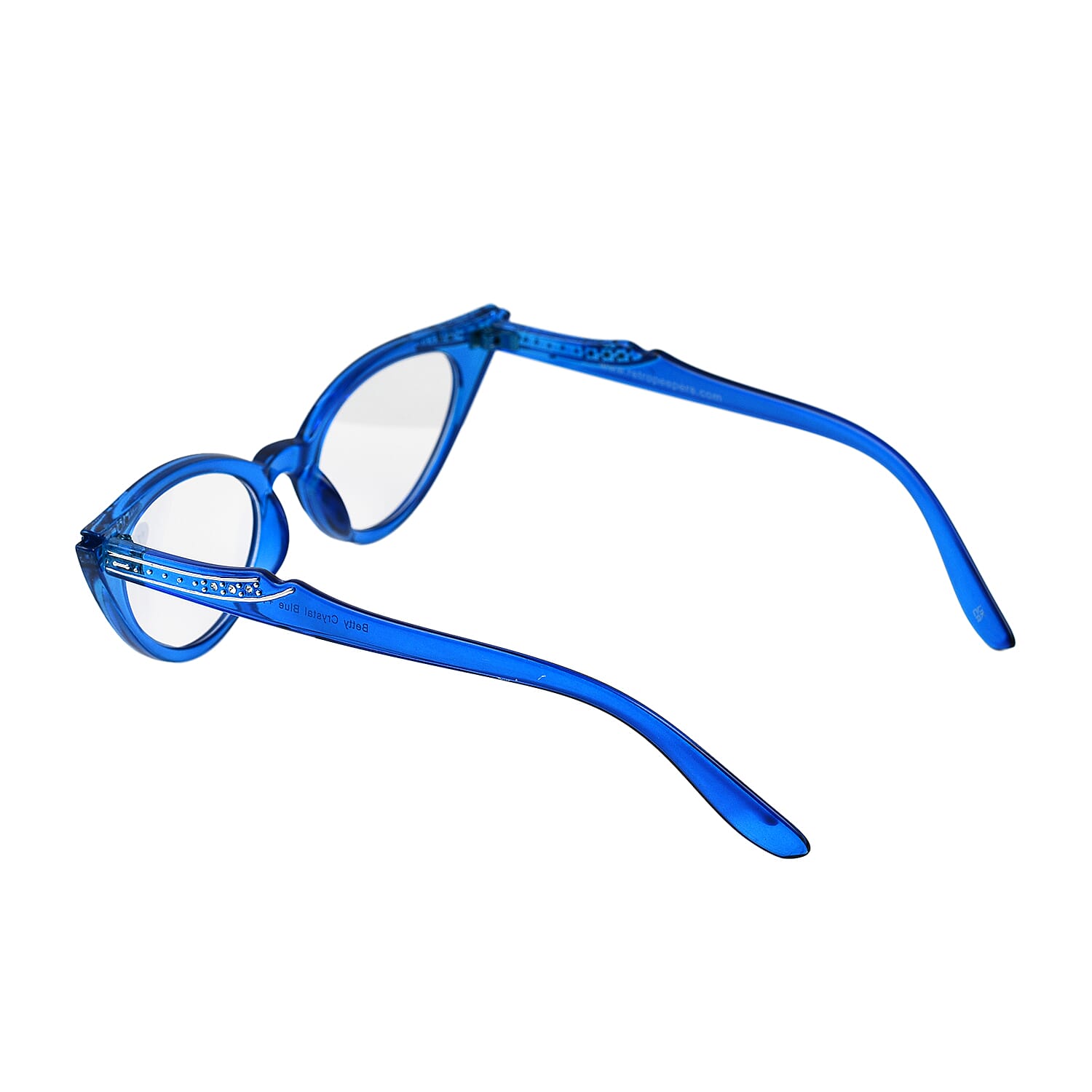 RETROPEEPERS Betty Cat Eye Reading Glasses -1.5D - Blue Turquoise