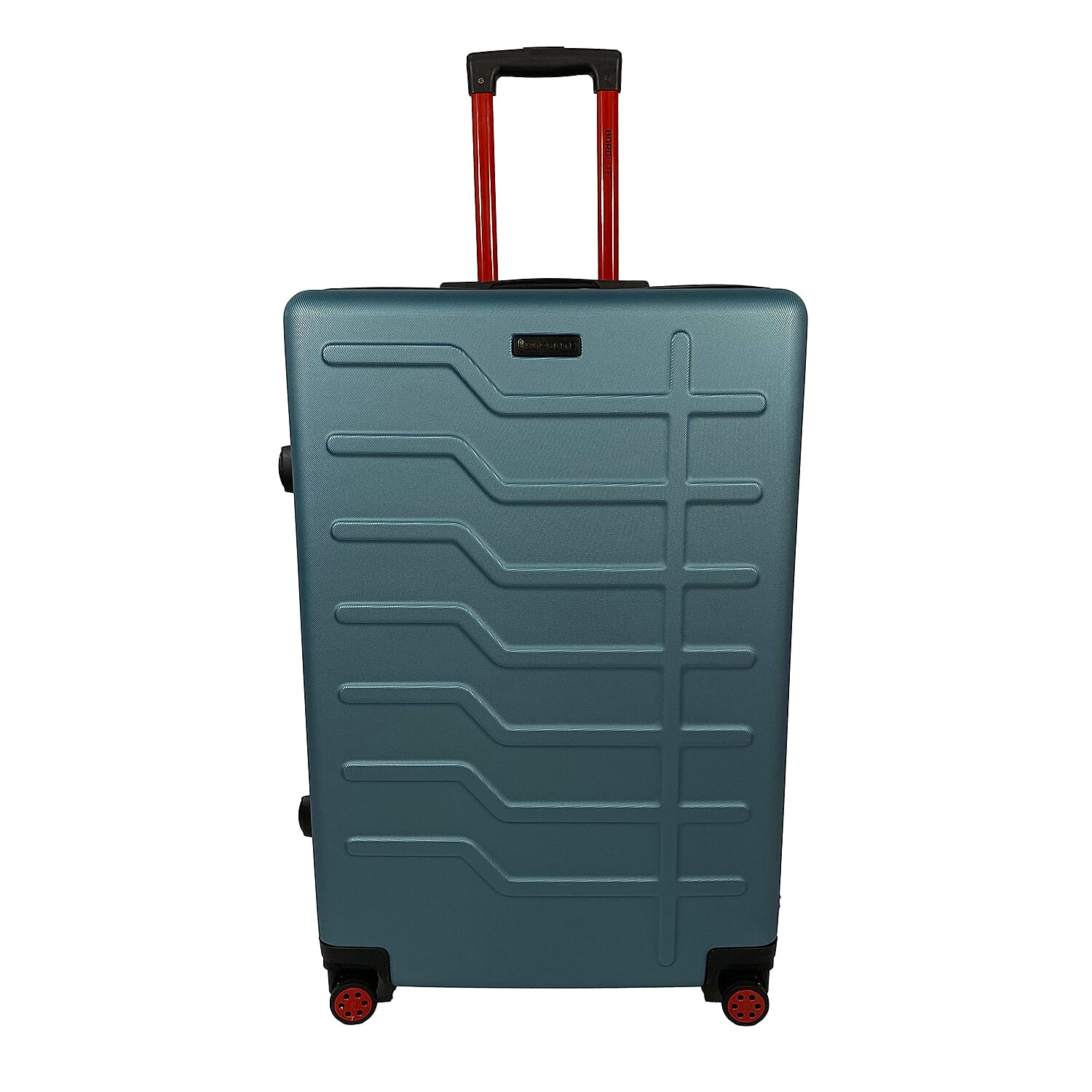Set of 3 Bordlite Premium Hard Shell Suitcase with 360-Degree Spinning Wheels - Blue