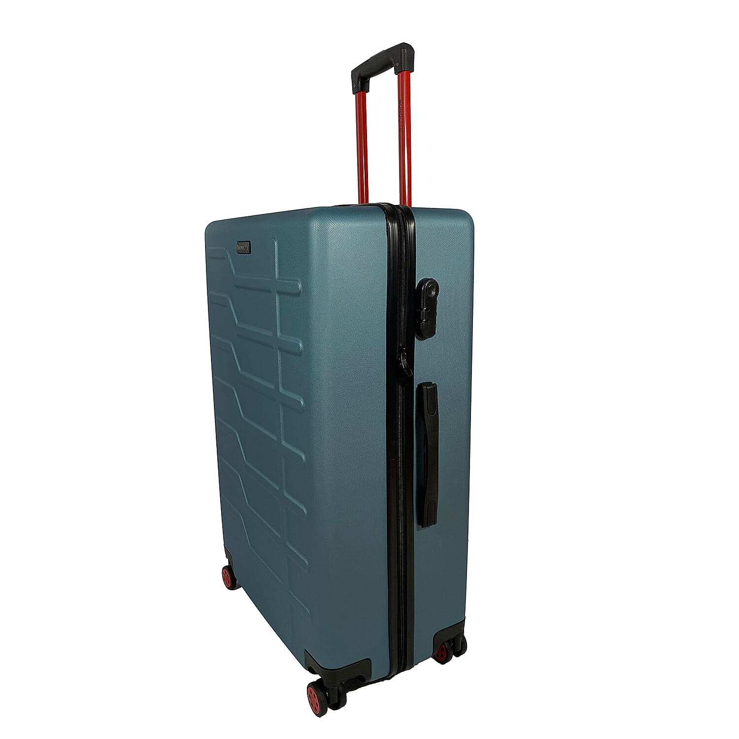 Set of 3 Bordlite Premium Hard Shell Suitcase with 360-Degree Spinning Wheels - Blue