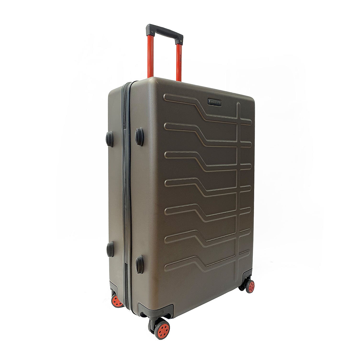 Set of 3 Hardshell Suitcases With 360 Degree Spinner Wheels for Smooth Ride (Size S, M, L) - Charcoal