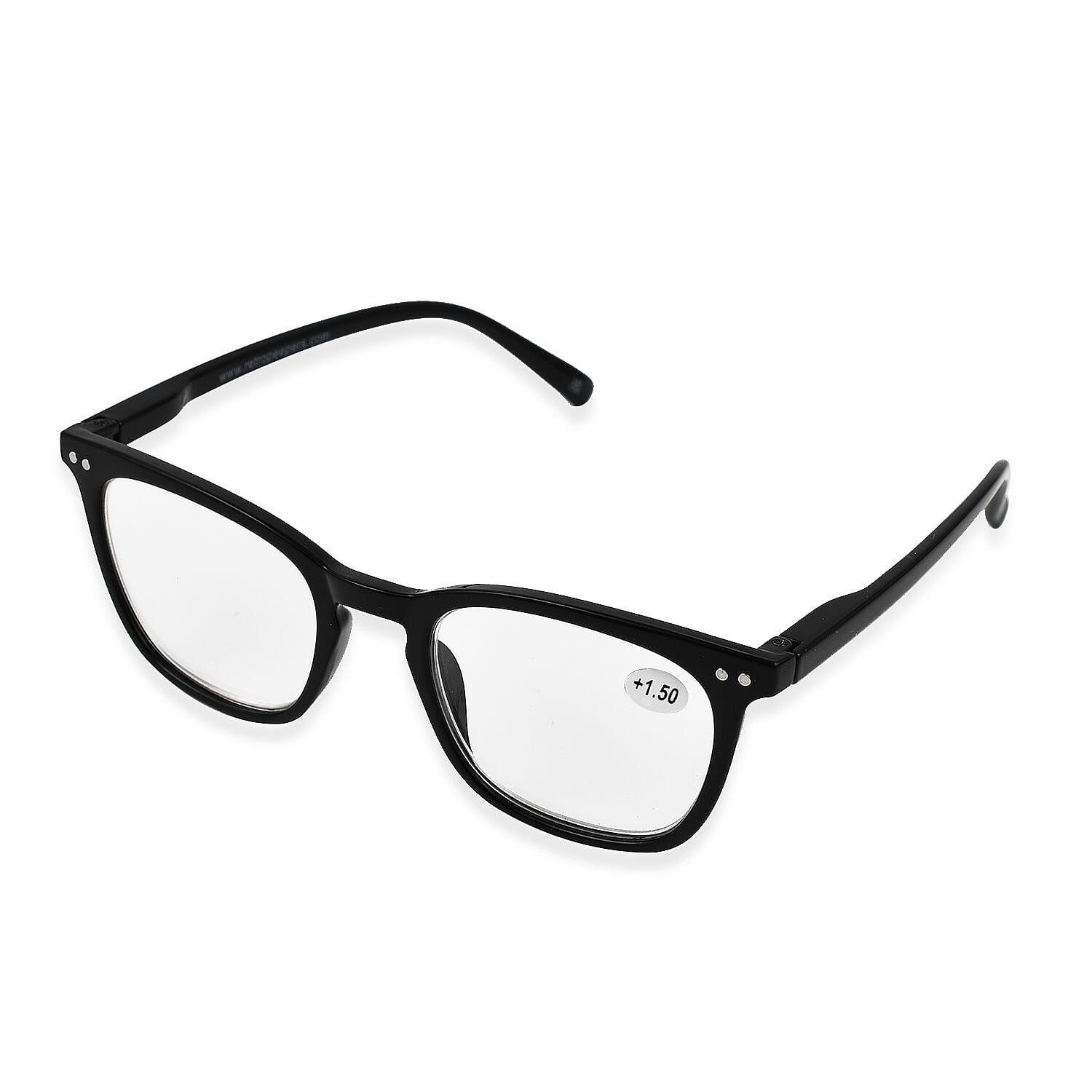 RETROPEEPERS Morgan Square Reading Glasses -1.5D - Black