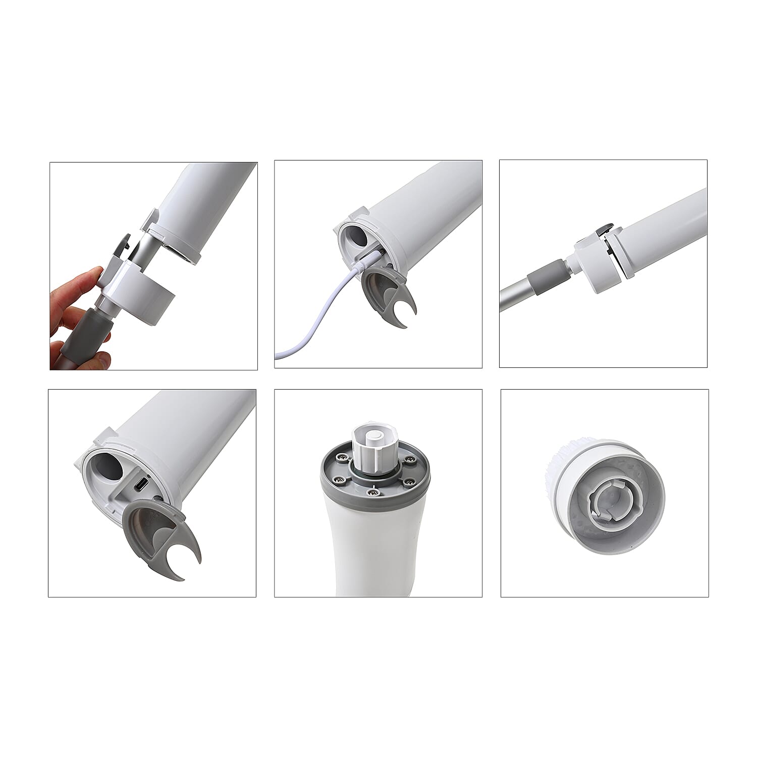 Tornado Scrub - Multi-Function Flexible Cleaning Brush (Battery - 2000mah)