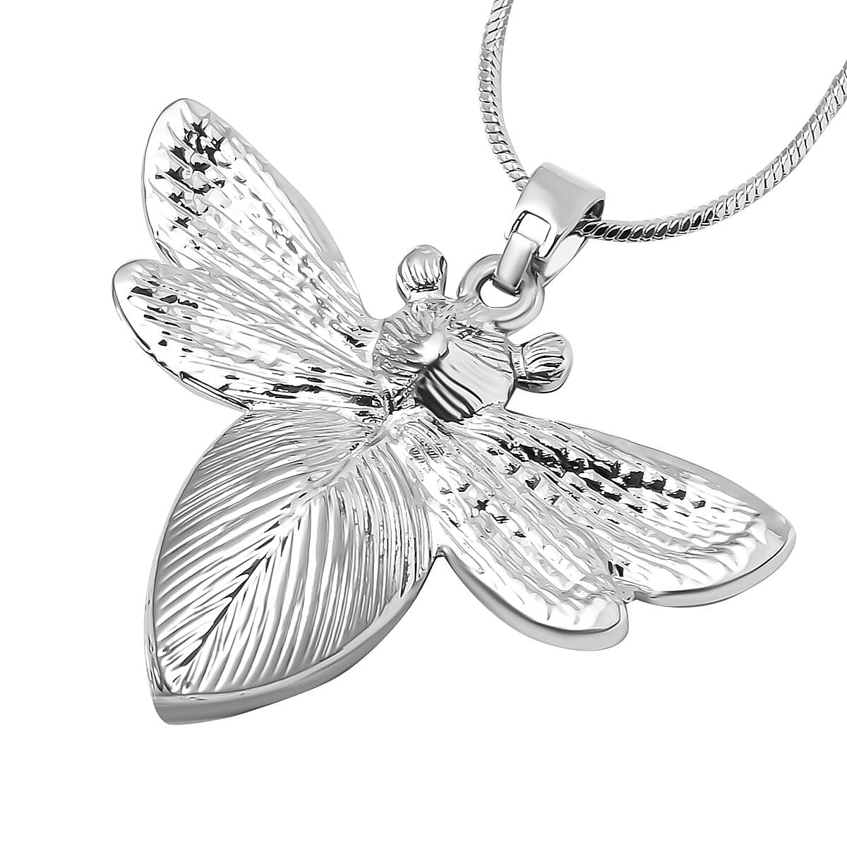 Multi Colour Austrain Crystal Bee Necklace (Size - 24-2 Inch Ext.)