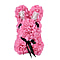 Artificial Rose Flower Bunny - Pink