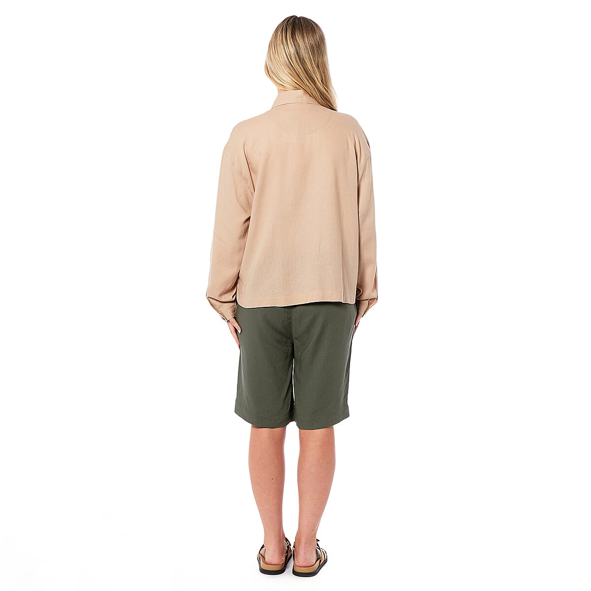 Charlotte West Linen Jacket - Navy