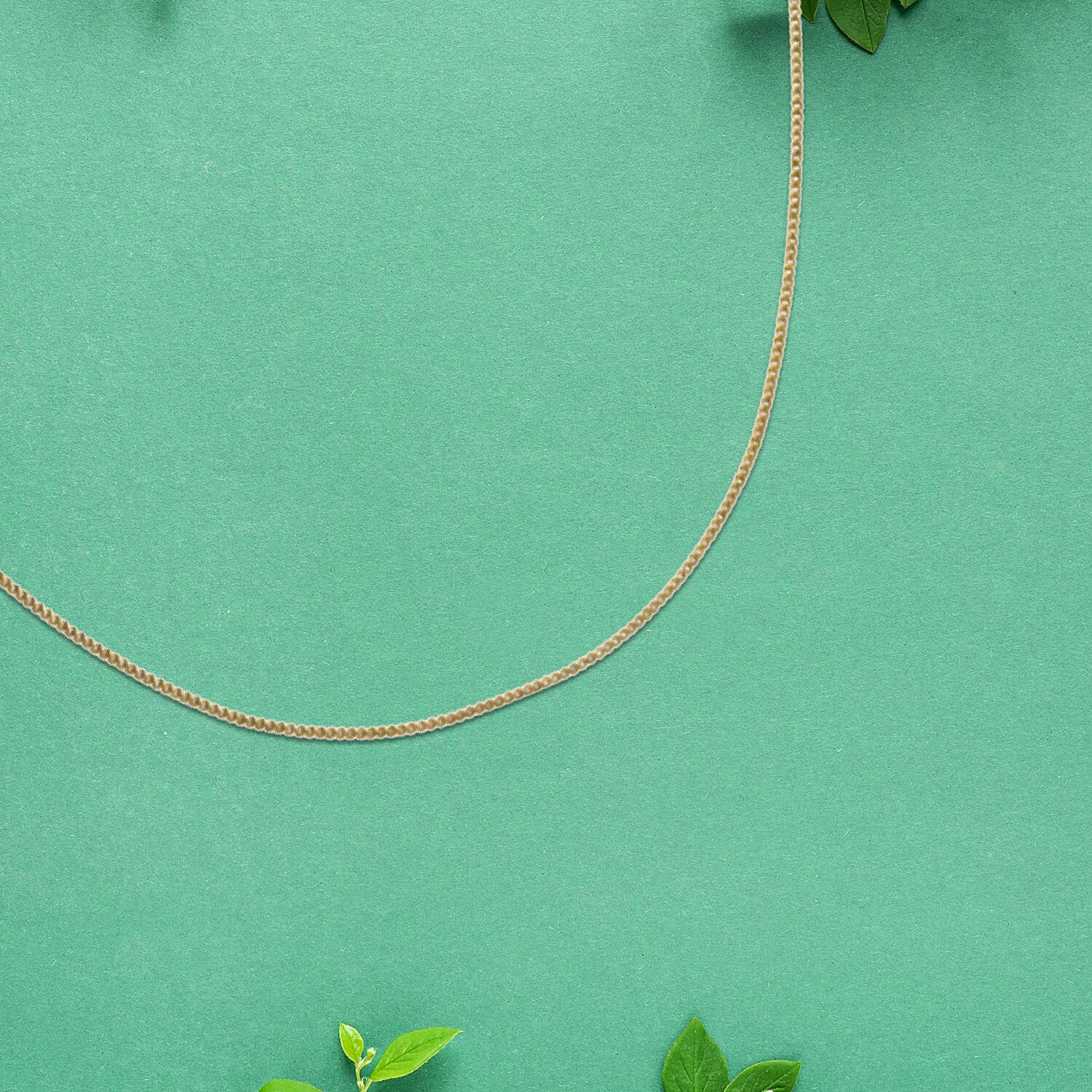 Hatton Garden Close Out Deal - 18K Yellow Gold Diamond Cut Curb Chain (Size - 18)