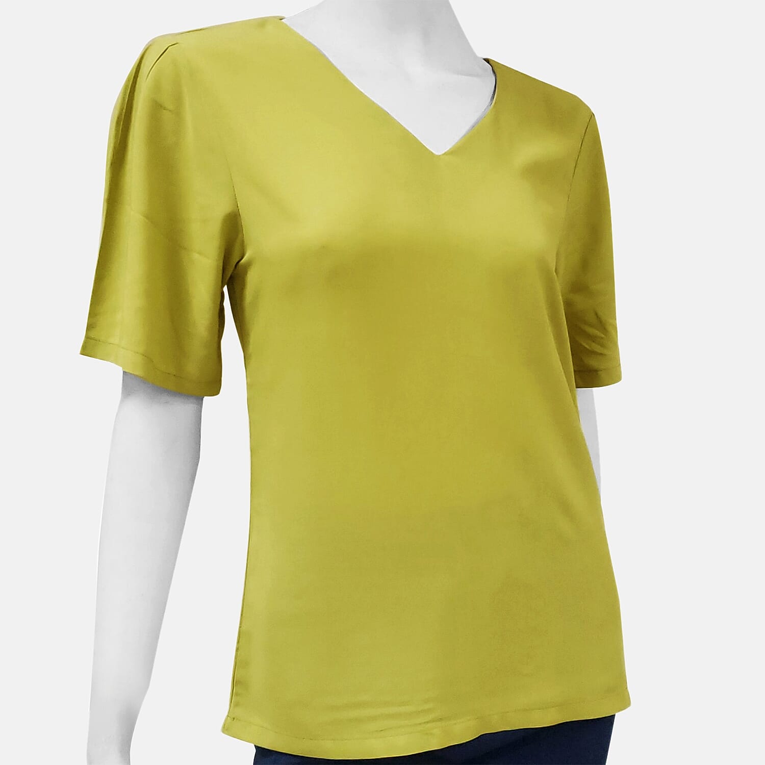 Rayon Top (Size 1x1 cm) - Green