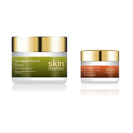 Skin Research Day Duo (Incl. Vitamin D Day moisturiser & Vitamin D Mask ) Skin Research Day Duo (Incl. Vitamin D Day moisturiser & Vitamin D Mask )