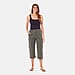 Charlotte West Ladies Linen Blend 3-4 Trousers