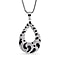 White Austrian Crystal Enamelled Necklace (Size - 24-2 inch Ext.)