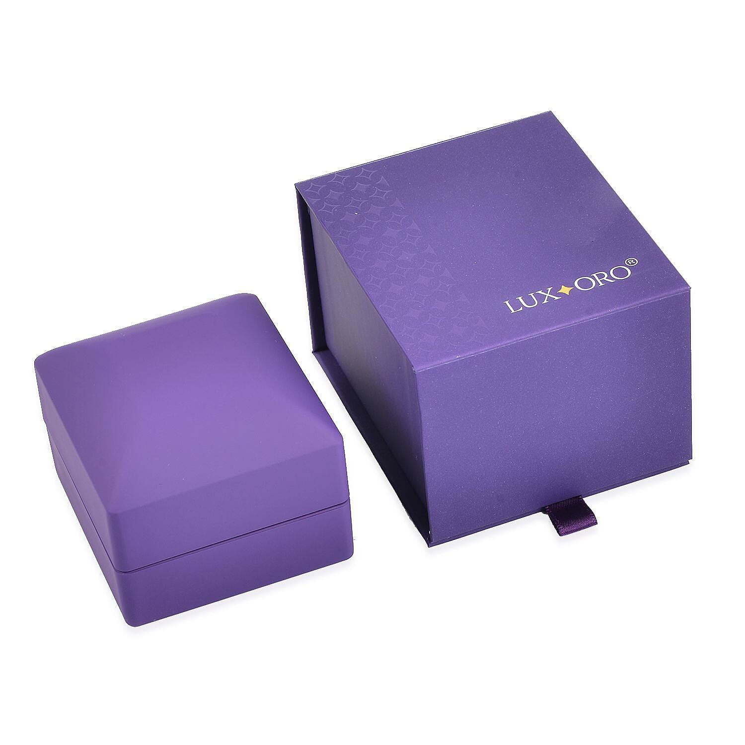 Solid Jewellery Box (Size 2x2x2 in) - Purple - Purple