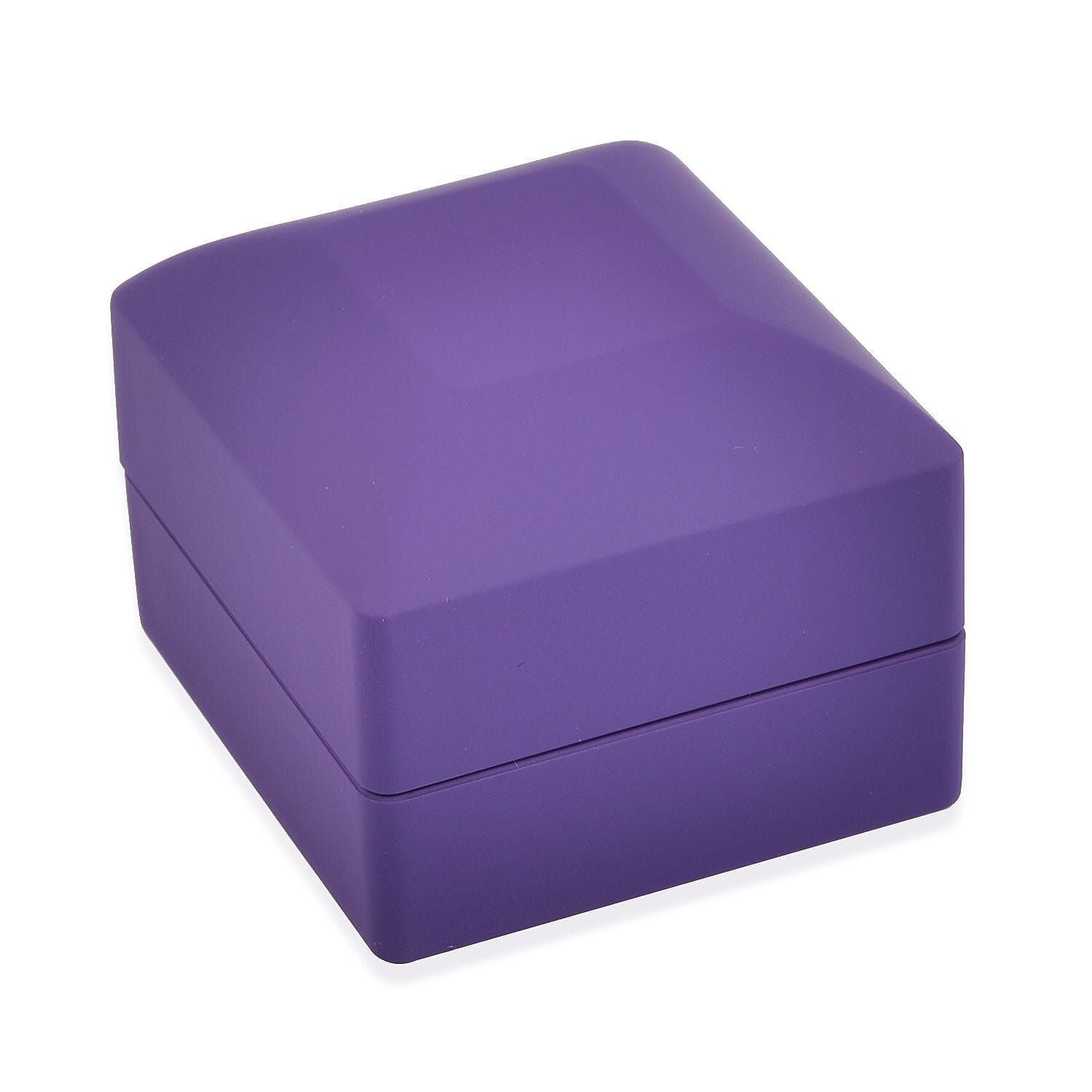 Solid Jewellery Box (Size 2x2x2 in) - Purple - Purple