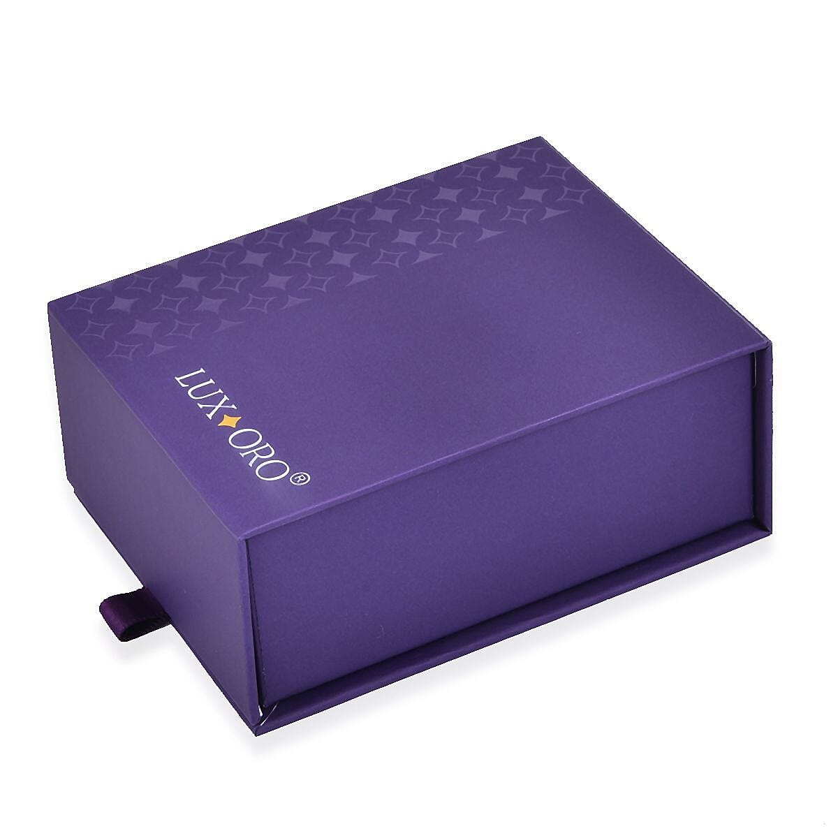 Patterned Pendant Box (Size 3x2x1 cm) - Purple - Light Purple