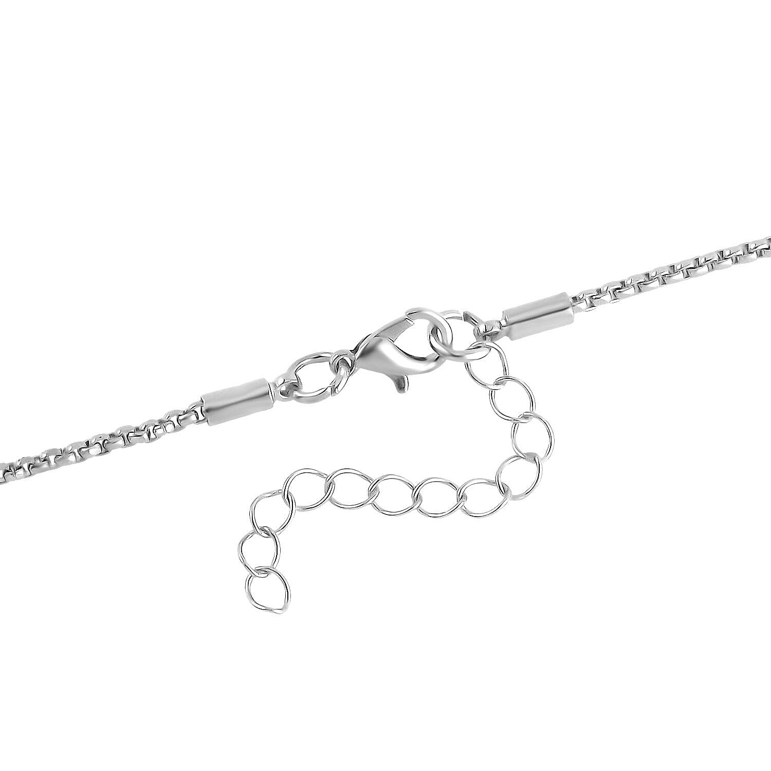 Multi Colour Crystal Fish Necklace (Size - 24)