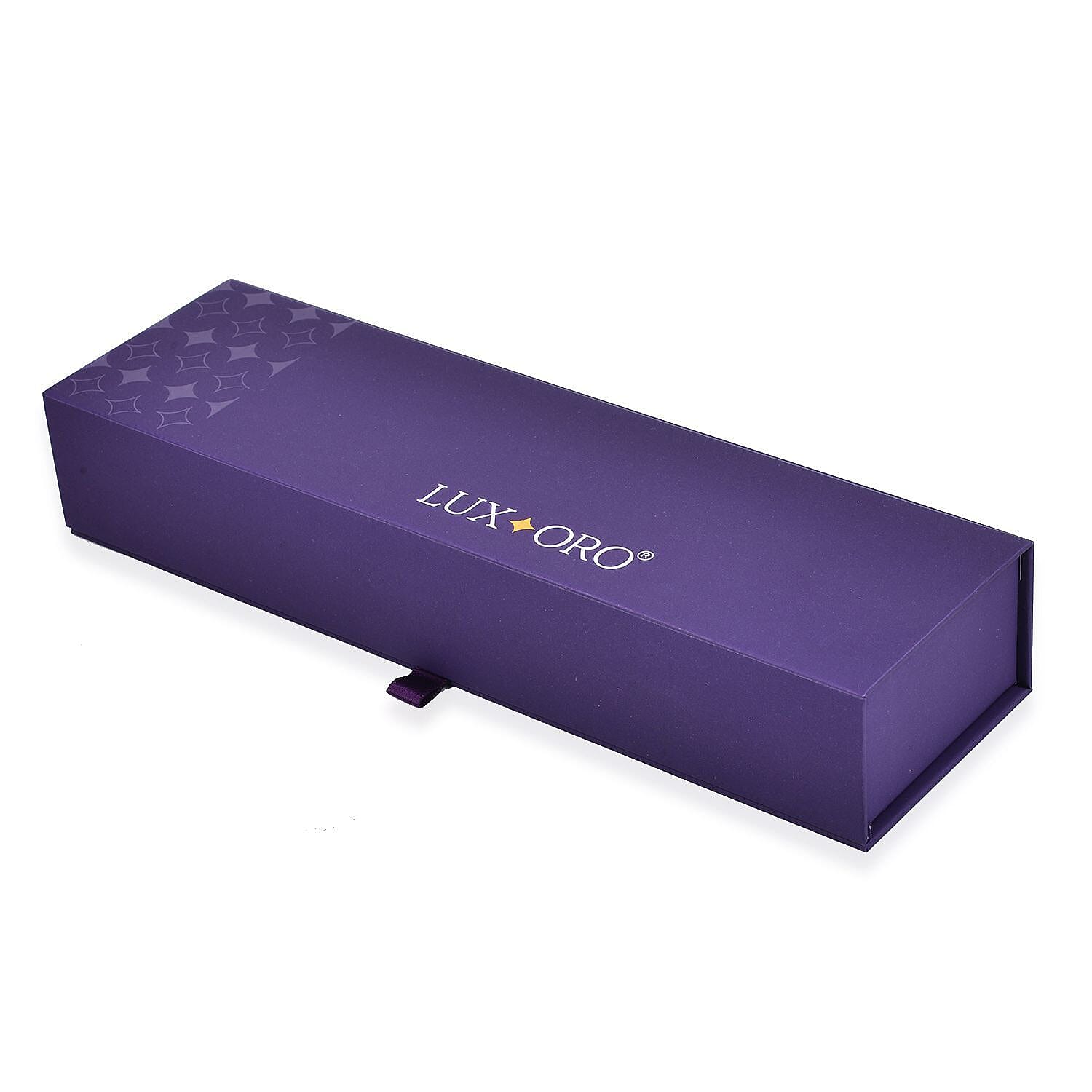 Patterned Jewellery Box (Size 9x2x1 cm) - Purple - Purple