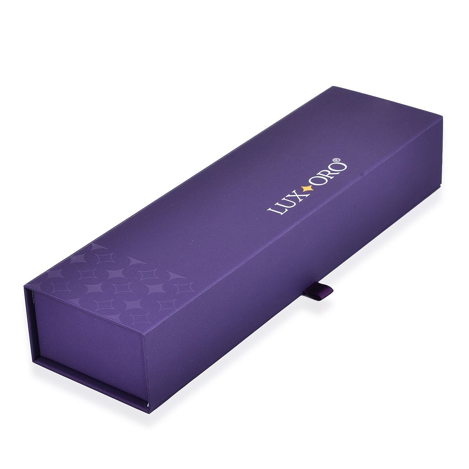 Patterned Jewellery Box (Size 9x2x1 cm) - Purple - Purple