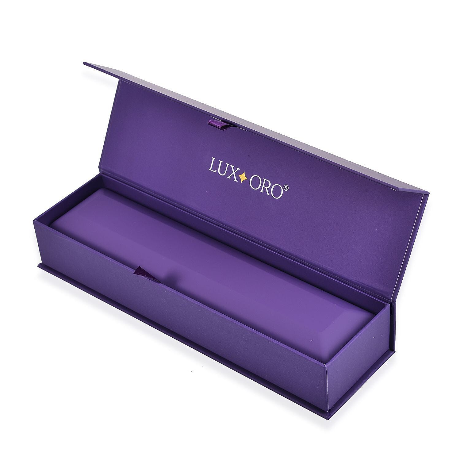 Patterned Jewellery Box (Size 9x2x1 cm) - Purple - Purple