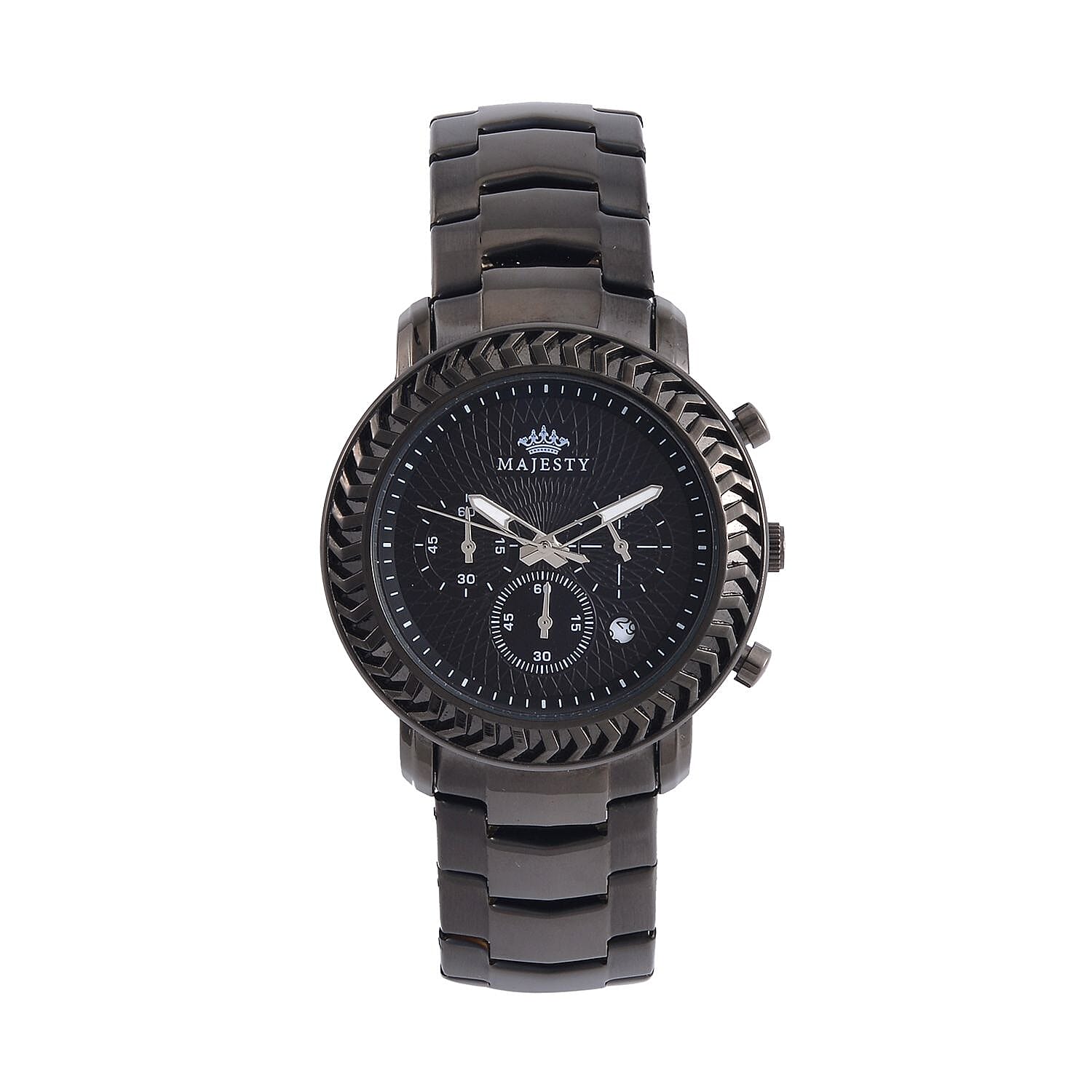 MAJESTY Multifunction Movement Black Dial 3 ATM Water Resistant