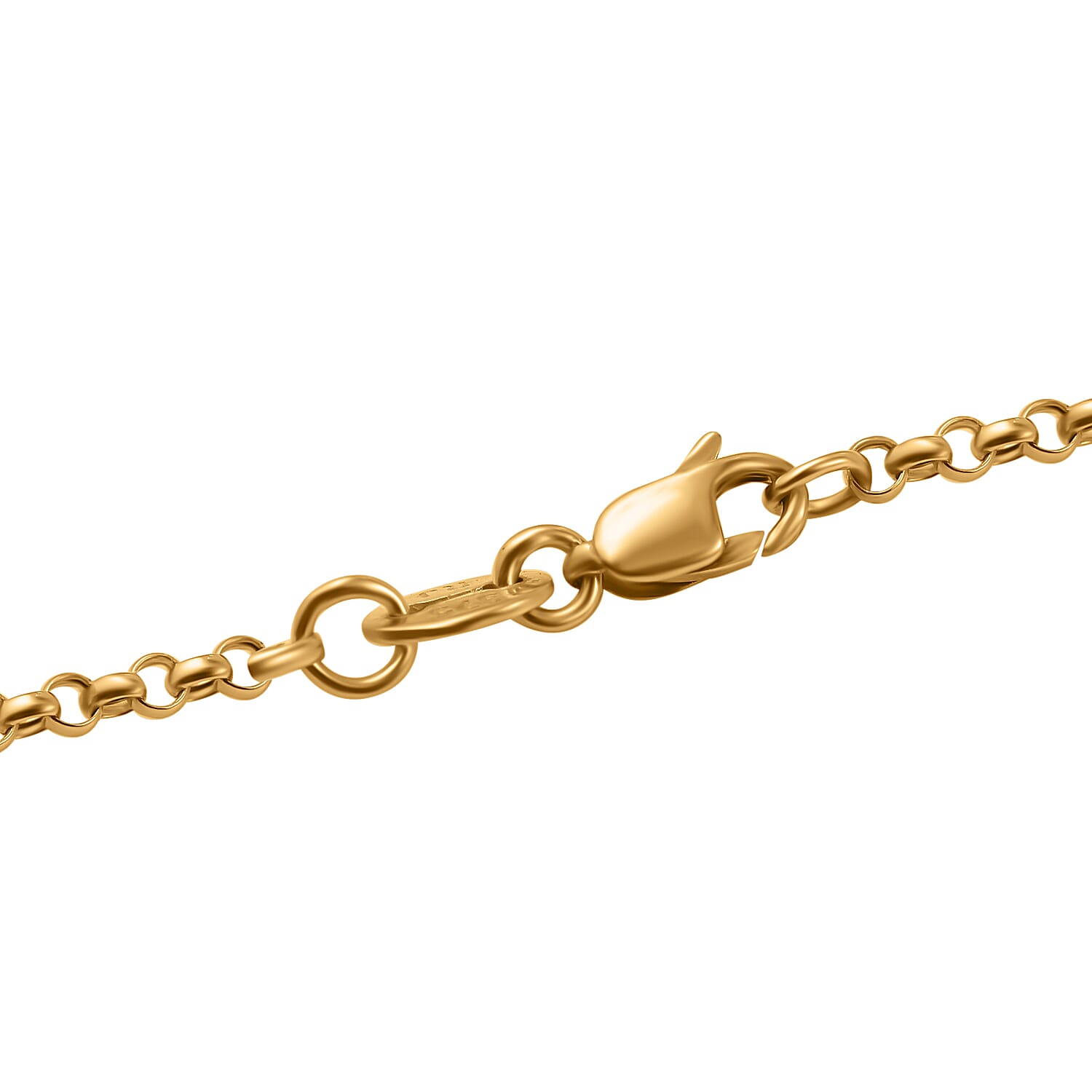 Close Out Deal- 9K Yellow Gold Padlock Necklace (Size - 20)