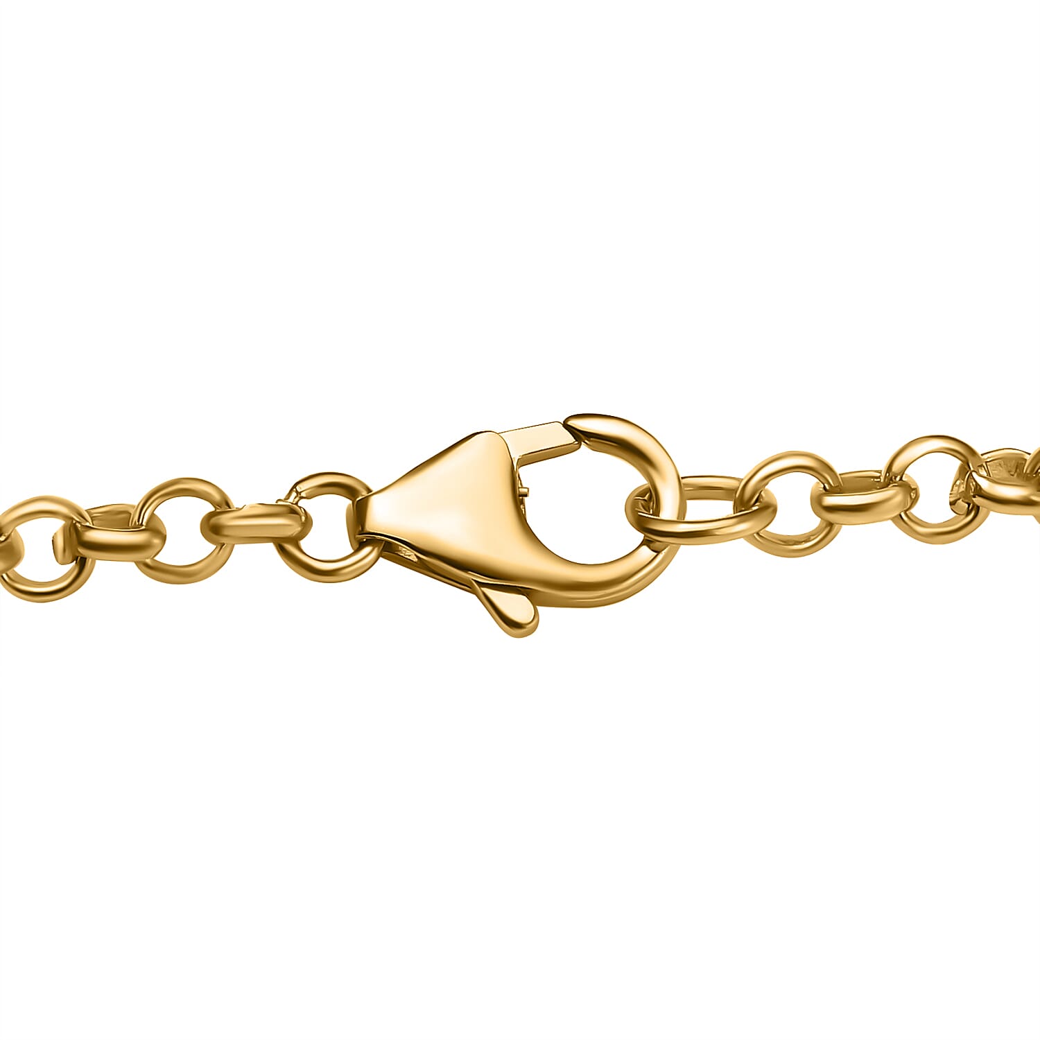 Tucson Special - Arizona Sleeping Beauty Turquoise Necklace (Size - 20) in 18K Yellow Gold Vermeil Plated 13.84 Ct, Silver Wt 26.07 GM