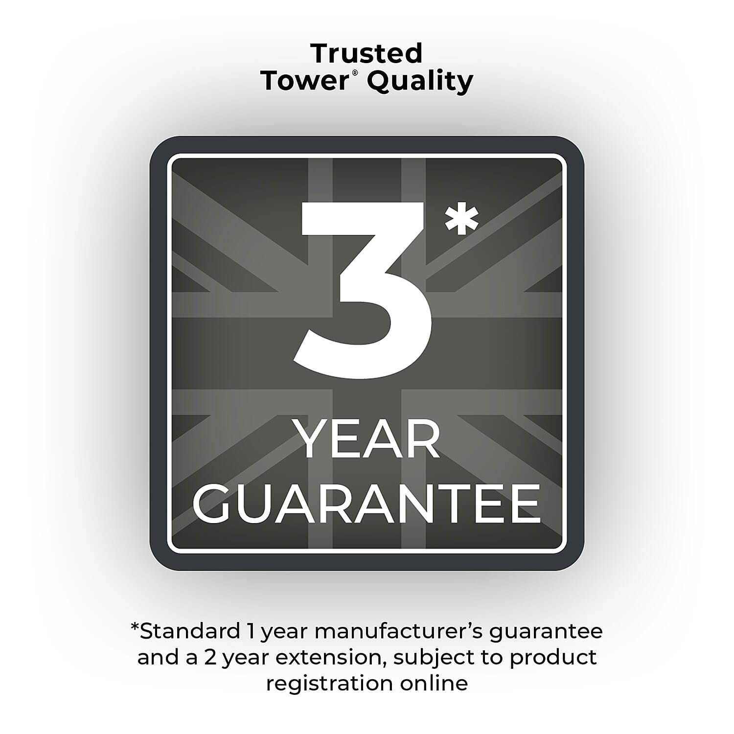 Tower- Vortx Vizion Air Fryer with Colour LCD Digital Display with 6 Litre Capacity - Black